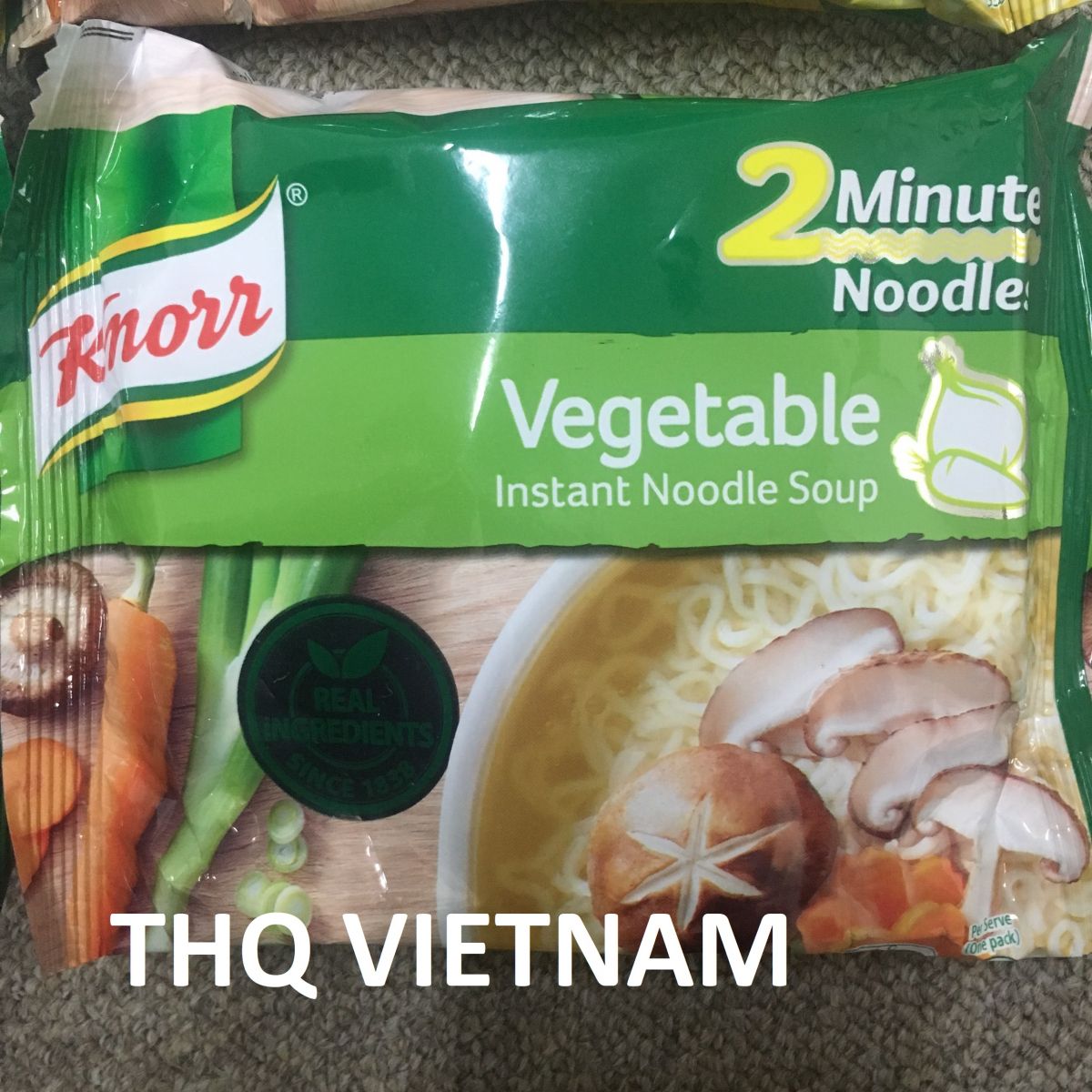 Knorr Instant Noodle 75gr (03 flavors Beef, Chicken, Vegetable)